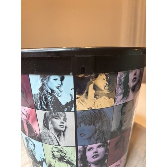 TAYLOR SWIFT THE ERAS TOUR MOVIE Collectible POPCORN BUCKET Damaged - Picture 4 of 5